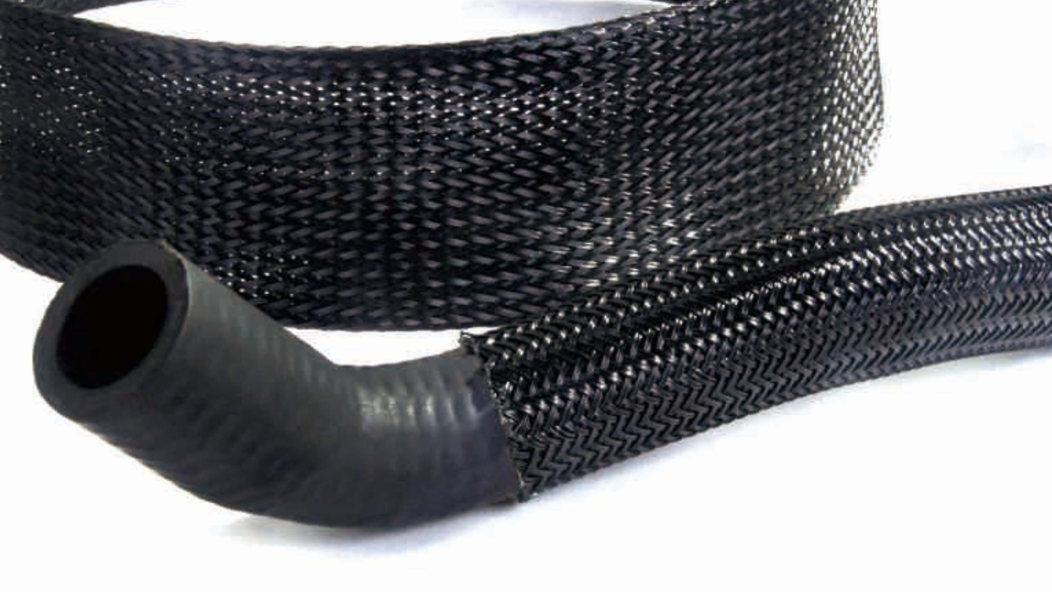 PET High Temp Expanded Braided Sleeves