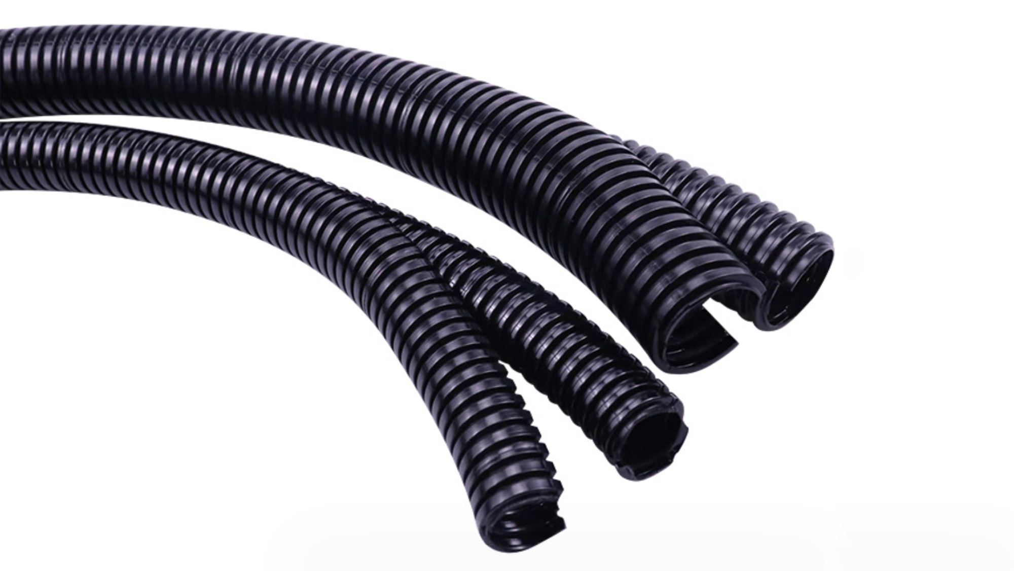 Nylon Double Split Corrugated Conduit ,Anti-UV