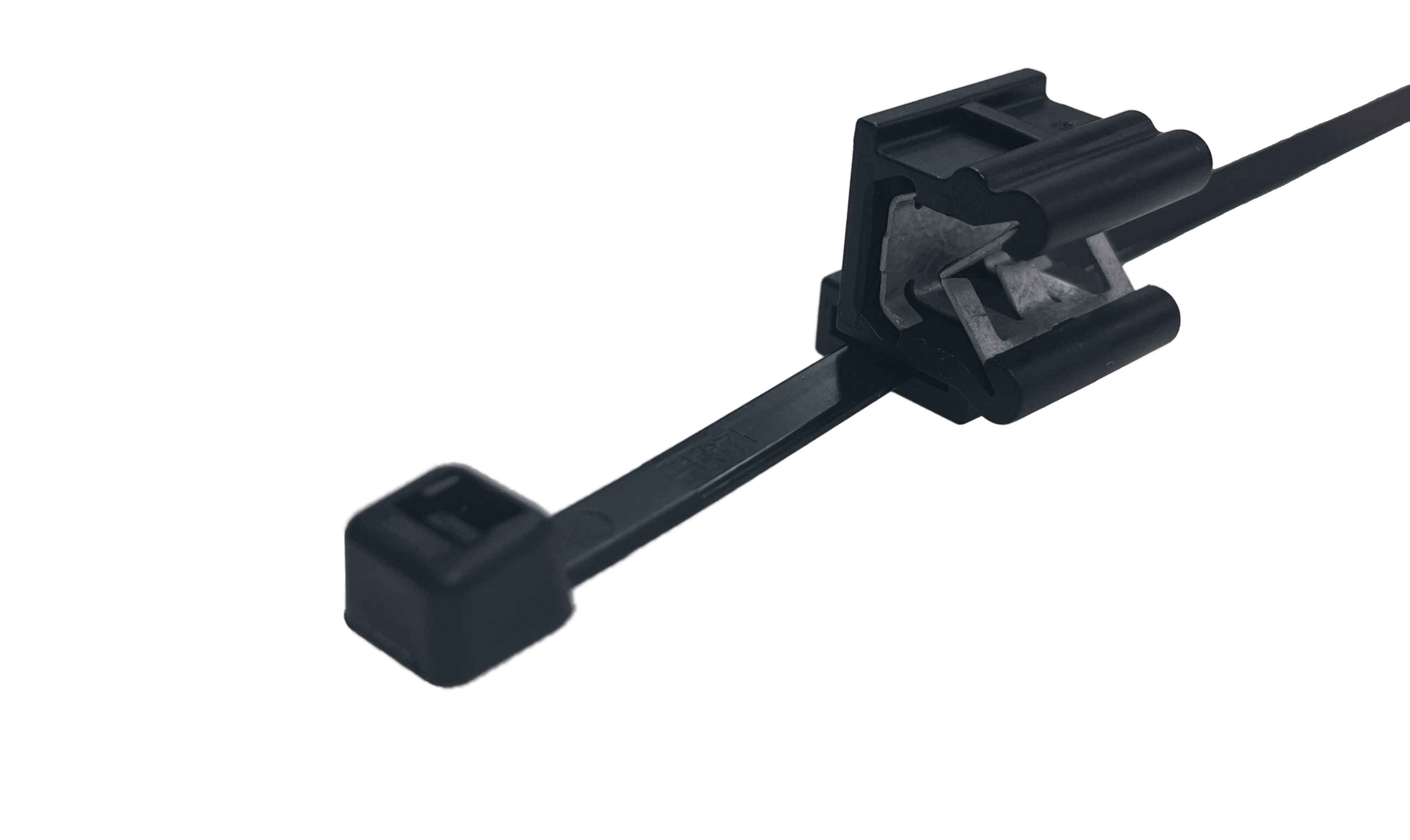2-Piece Fixing Ties for Edges, Panel 3.0 - 6.0mm, Inside Serrated