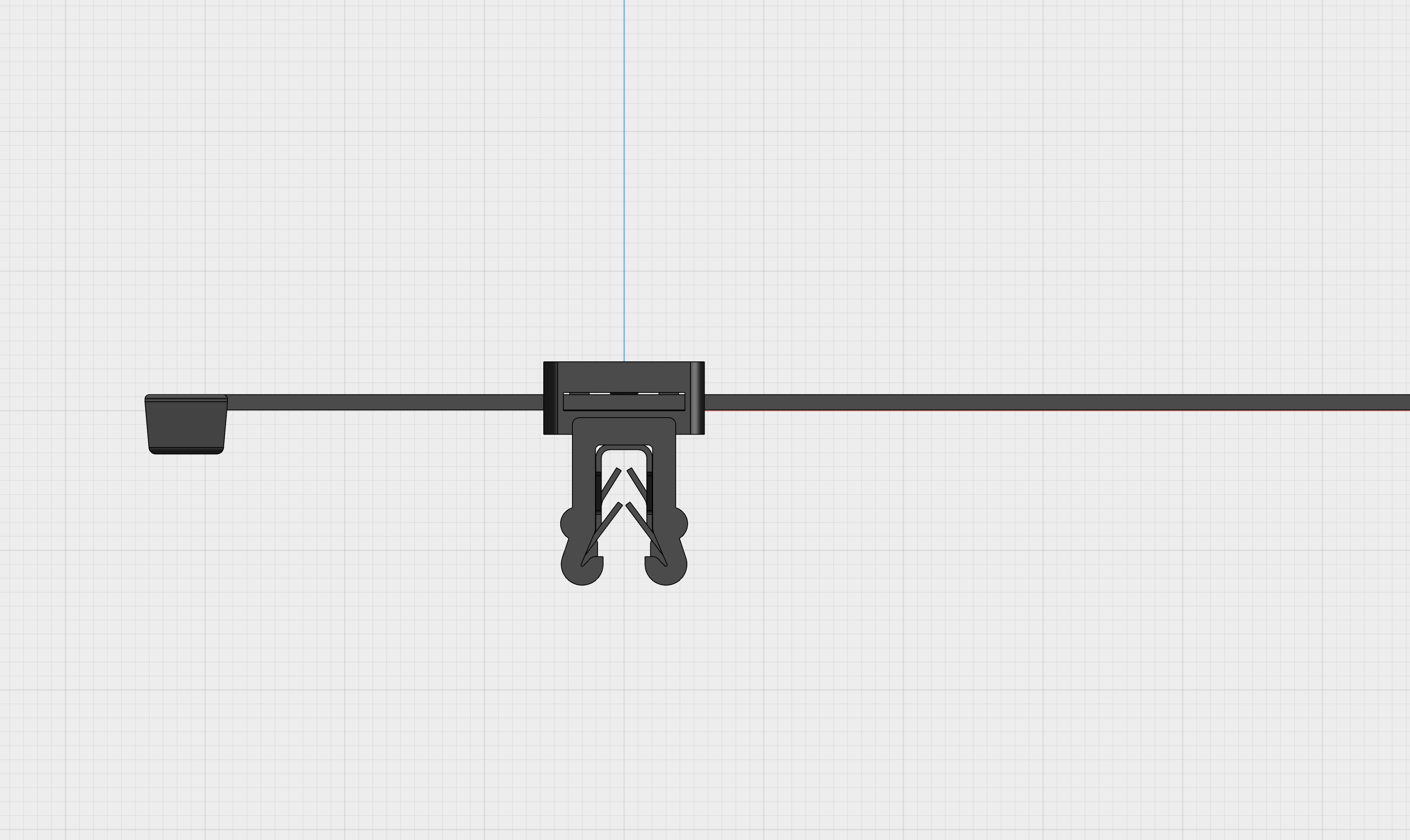 2-Piece Cable Tie with Edge Clip, Inside Serrated, Panel  1-3 mm